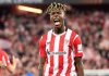 Nico Williams pemain Athletic Bilbao