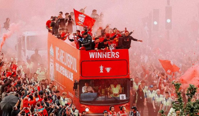 Parade gelar juara Premier League Liverpool