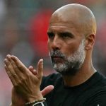 Pep Guardiola di laga Southampton v Manchester City