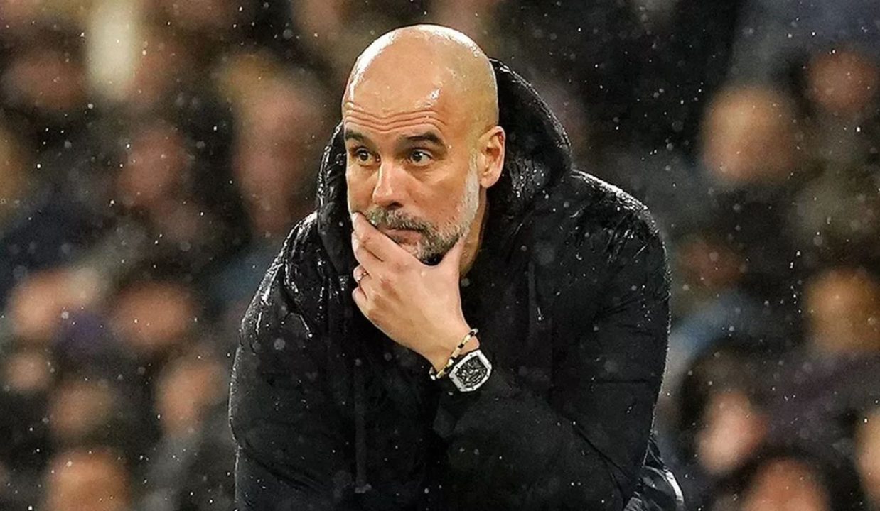Pep Guardiola pelatih Manchester City
