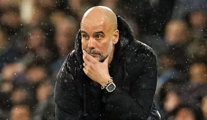 Pep Guardiola pelatih Manchester City