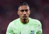 Raphinha di laga Athletic Club vs FC Barcelona