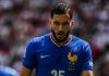 Rayan Cherki di laga Prancis vs Jerman di UEFA Nations League