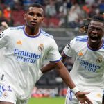 Rodrygo dan Eduardo Camavinga pemain Real Madrid