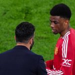 Ruben Amorim memberi instruksi Amad Diallo