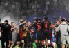 Skuad Barcelona di Akhir Sebuah Laga