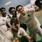 Skuad Timnas Indonesia usai sebuah sesi latihan