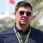 Steven Gerrard saat menghadiri F1 Grand Prix di Bahrain