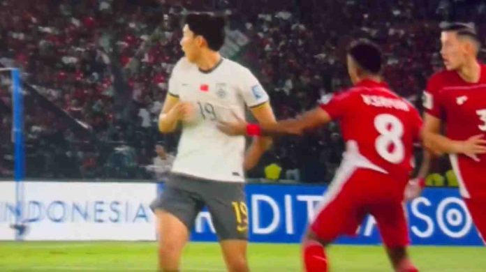 Timnas Indonesia Saat menjamu China di matchday ke-9 Grup C Kualifikasi Piala Dunia 2026