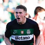 Victor Gyokeres merayakan golnya untuk Sporting CP