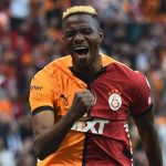 Victor OSimhen selebrasi merayakan gol ke gawang Sivasspor