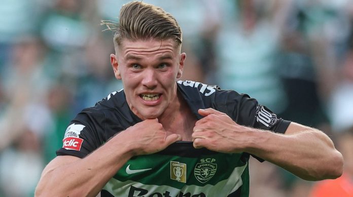 Viktor Gyokeres pemain Sporting Lisbon