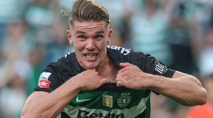 Viktor Gyokeres striker Sporting Lisbon