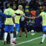 Vinicius Junior di Laga Brasil vs Paraguay