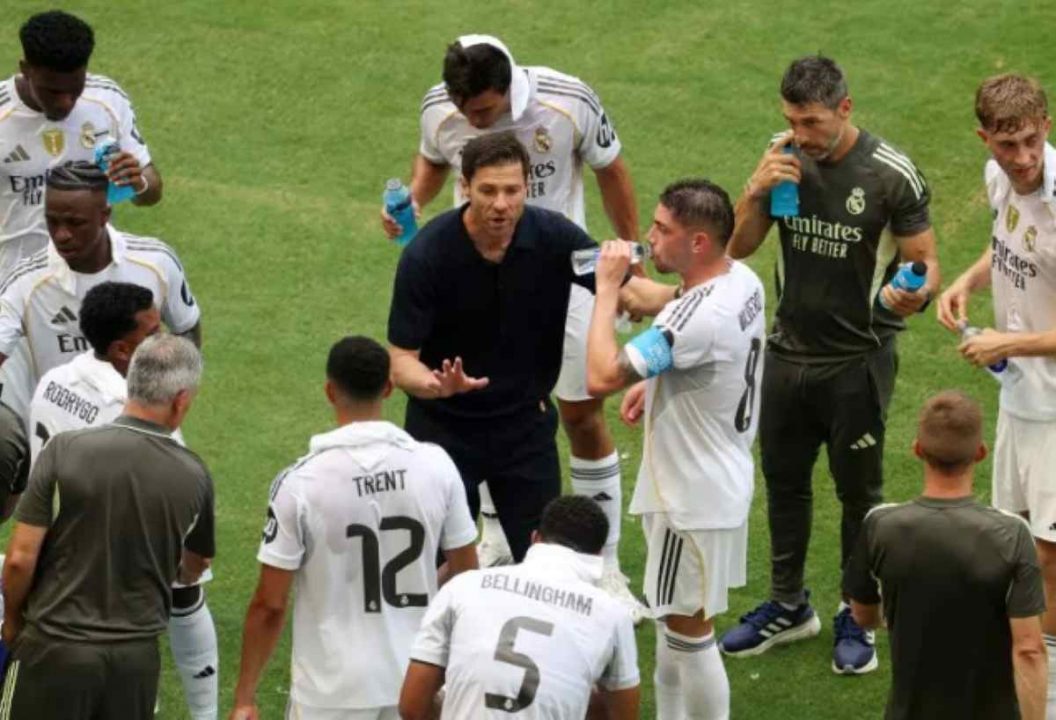 Xabi Alonso Bersama Skuad Real Madrid di Piala Dunia Antarklub