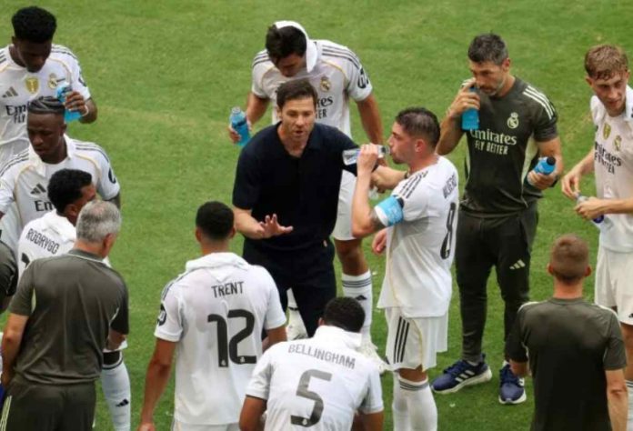Xabi Alonso Bersama Skuad Real Madrid di Piala Dunia Antarklub