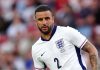 Aksi Kyle Walker di laga Inggris vs Senegal