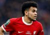 Aksi Luis Diaz di laga Chelsea vs Liverpool