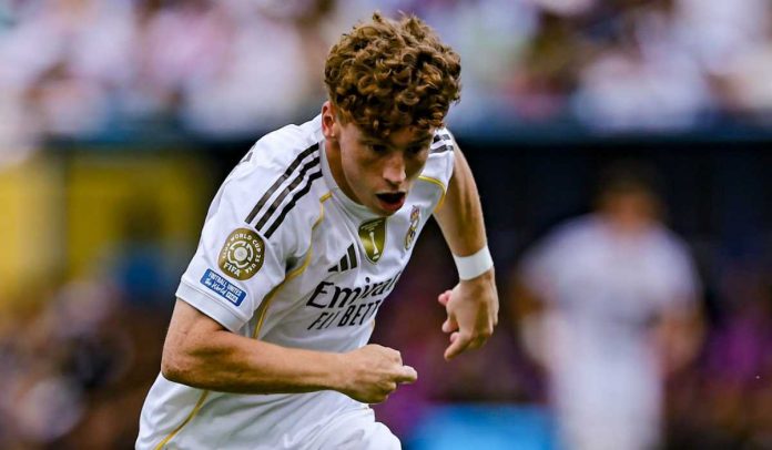 Aksi Vitor Munoz di laga Real Madrid vs Pachuca