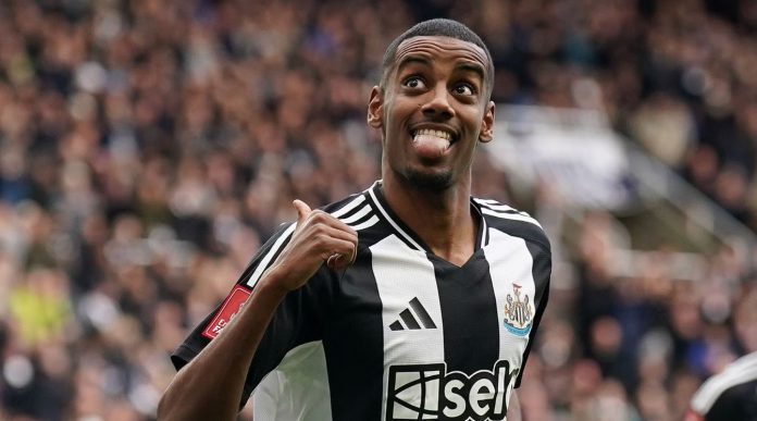 Alexander Isak pemain Newcastle United