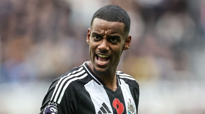 Alexander Isak striker Newcastle United