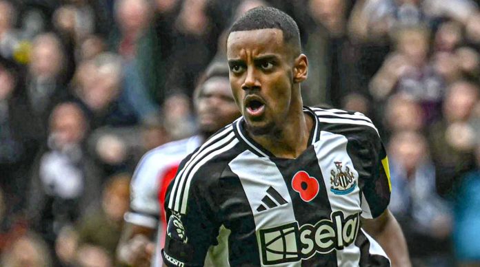 Alexander Isak target transfer Liverpool pemain Newcastle United