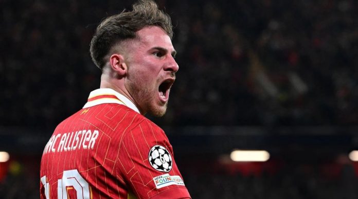 Alexis Mac Allister pemain Liverpool