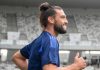Andy Carrol dalam persiapan menuju laga Girondins Bordeaux v Chateaubriant Voltig