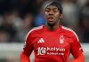 Anthony Elanga pemain Nottingham Forest