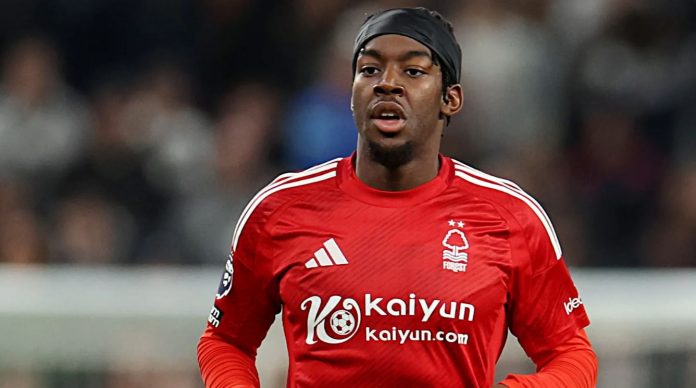 Anthony Elanga pemain Nottingham Forest