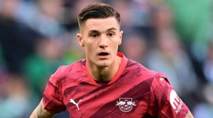 Benjamin Sesko striker RB Leipzig
