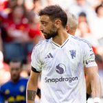 Bruno Fernandes di laga Manchester United vs Leeds United