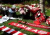 Bunga duka kematian Diogo Jota di sekitar Anfield