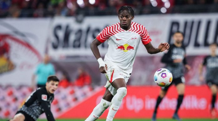 Castello Lukeba pemain RB Leipzig