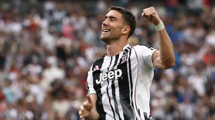 Dusan Vlahovic pemain Juventus
