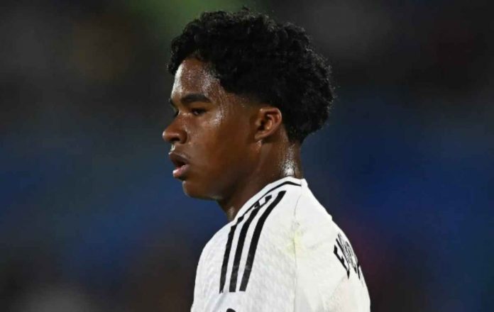 Endrick Saat Beraksi untuk Real Madrid