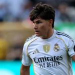 Fran Garcia di laga Real Madrid vs PSG