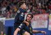 Francisco Conceicao merayakan gol Dusan Vlahovic