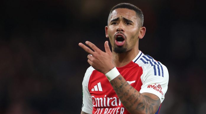 Gabriel Jesus pemain Arsenal