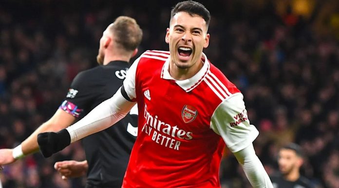 Gabriel Martinelli pemain Arsenal