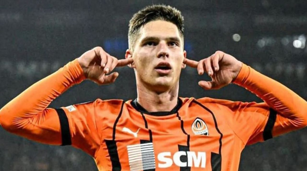 Georgiy Sudakov pemain Shakhtar Donetsk