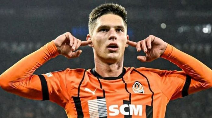 Georgiy Sudakov pemain Shakhtar Donetsk
