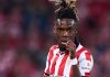 Gestur Nico Williams di laga Athletic Club vs Barcelona