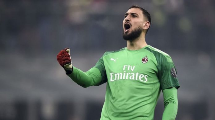 Gianluigi Donnarumma penjaga gawang PSG