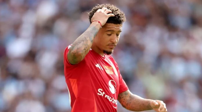 Jadon Sancho pemain Man United