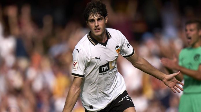 Javi Guerra pemain Valencia