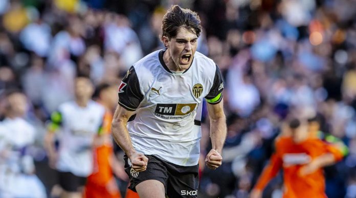 Javi Guerra pemain Valencia