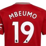 Jersey Manchester United nomor 19 untuk Bryan Mbeumo