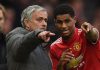 Jose Mourinho dan Marcus Rashford