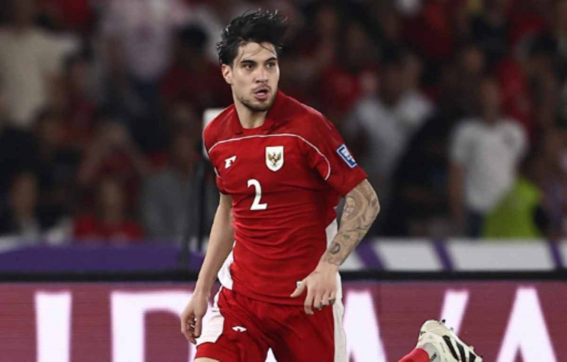 Kevin Diks dalam Sebuah Aksinya di Timnas Indonesia